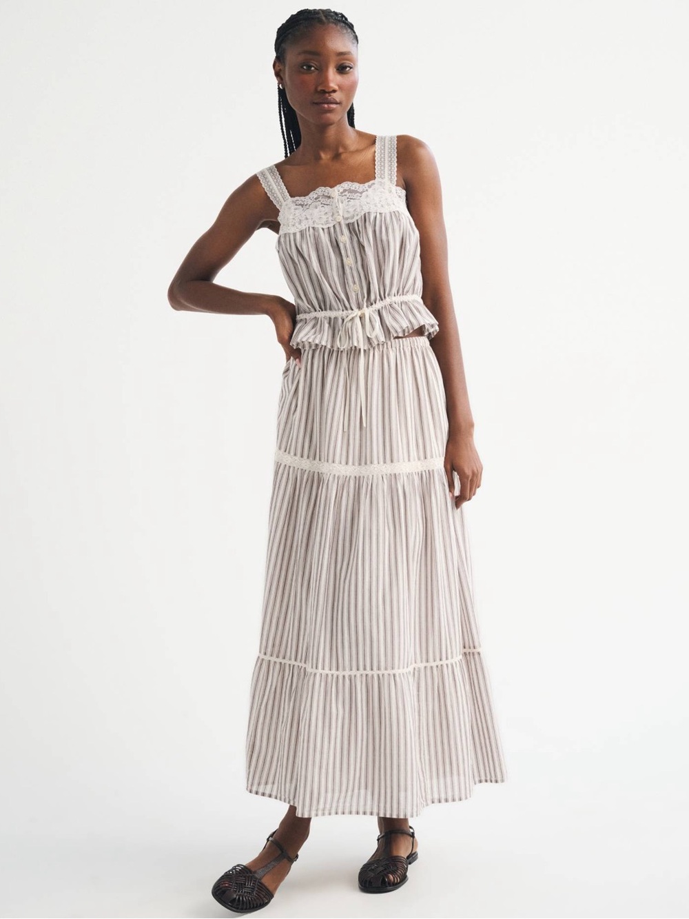 Abercrombie Boho Maxi Skirt